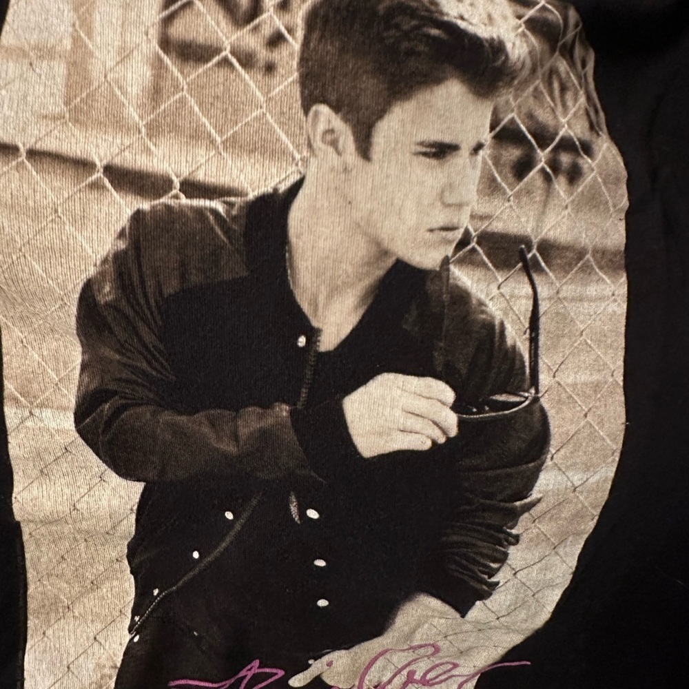 Source Unknown Black Graphic Tee